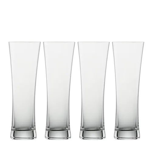 Schott Zwiesel Beer Basic Weizenbierglas klein mit Moussierpunkt Set 4-tlg. 0,45 L Beer Basic 130005