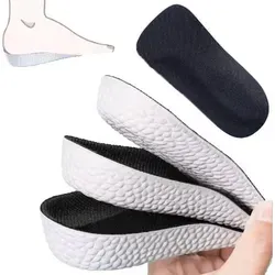Orthopädische Schuheinlagen mit Fersenerhöhung - Memory Foam - Komfortable orthopädische Schuheinlagen mit drei Höhenoptionen (1,5cm, 2,5cm, 3,5cm) und atmungsaktivem Material. Ideal für Stabilität und Druckverteilung im Alltag.