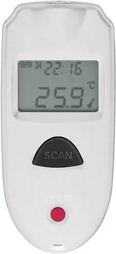 VOLTCRAFT IR110-1S Infrarot-Thermometer -33 bis +110 °C - Elektrische Messgeräte: Kompaktes Infrarot-Thermometer mit 1:1 Optik, ideal für schnelle Temperaturmessungen von -33 bis +110 °C. Perfekt für den vielseitigen Einsatz!