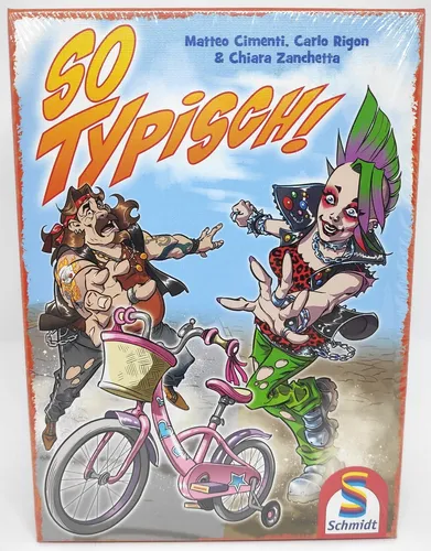 Schmidt Spiel SO TYPISCH! Partyspiel Kennenlernspiel Kartenspiel