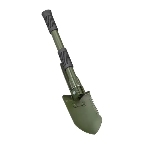 Mil-Tec BW Dreifachspaten - Schaufeln für Camping und Outdoor, inkl. robuster Transporthülle und feiner satinierter Oberfläche für langlebige Nutzung.