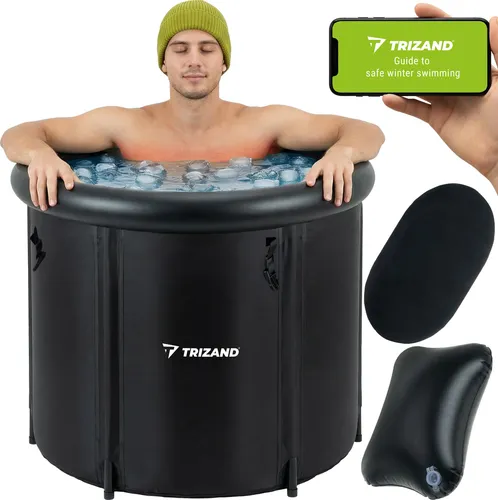 Eistonne Kältebad 320L faltbar – Tragbare Wanne für Regeneration - Flexibles Kältebad mit 320 Litern Volumen für Regeneration und Erholung. Die faltbare Konstruktion ermöglicht einfachen Transport und Nutzung überall. Ideal für Garten, Terrasse oder Balkon.