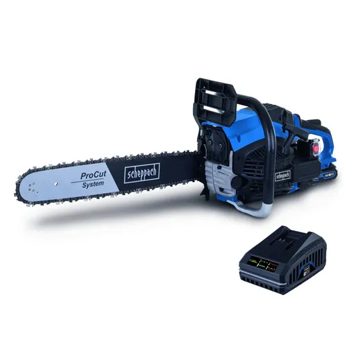 Scheppach PCS56E Benzin-Kettensäge