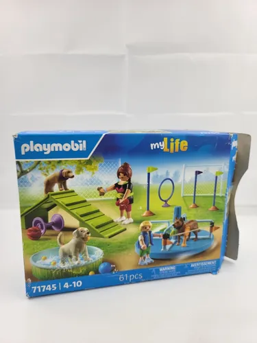 Produktbild playmobil MY LIFE 71745 Hundespielplatz, 61 Teile