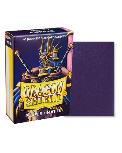 Arcane Tinmen Sammelkarte 60 Small Sleeves - Japanese Matte - purple / lila