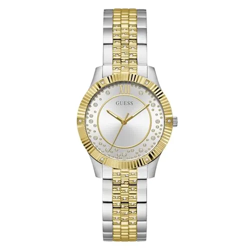 Guess Damen Analog Quarz Armbanduhr Starstruck