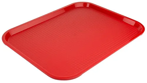 Contacto Fast Food Tablett 45 cm rot Polypropylen rot 45x35 cm
