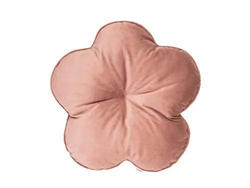 beties Dekokissen Samt&Sonders - Rundes Blumenkissen für stilvolle Wohnräume - Kissen, gefüllt mit Polyester-Faserbällchen, ideal als Deko-Highlight oder Sitzkissen. Hochwertiger Samt ohne PFC, langlebig und hautfreundlich.