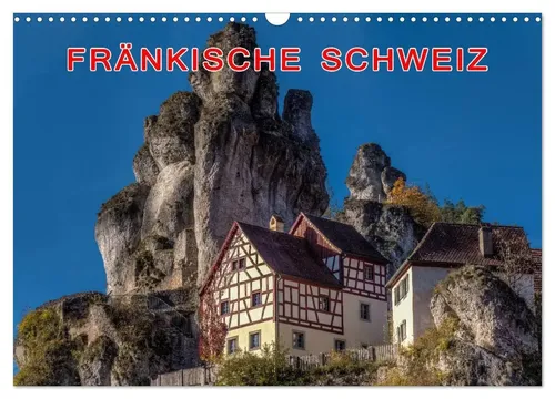 Fränkische Schweiz Wandkalender 2026 - Fotografischer Monatskalender im DIN A3 Querformat, ideal für Reisefans und Naturliebhaber. Entdecken Sie die Schönheit der Fränkischen Schweiz das ganze Jahr über.