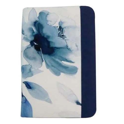 KnitPro Rundstricknadel-Etui, 17 x 25 cm - Stricken: Hochwertiges Etui für bis zu 22 Paar Rundstricknadeln, mit dekorativem floralen Design und weichem Innenfutter aus Veloursleder-Imitat, ideal zur Aufbewahrung und Organisation.