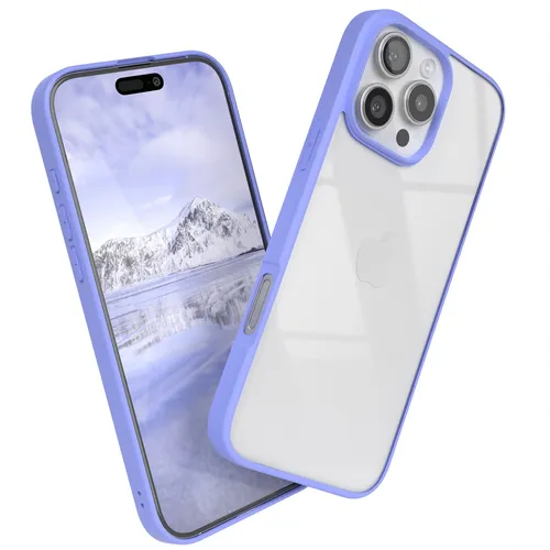 Handyhülle für Apple iPhone 16 Pro Max Silikon Bumper Case Schutz Tasche in Blau