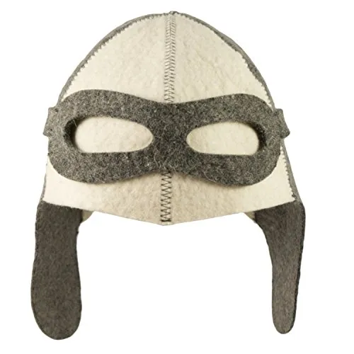 Saunahut Modell Pilot aus 100% Wollfilz