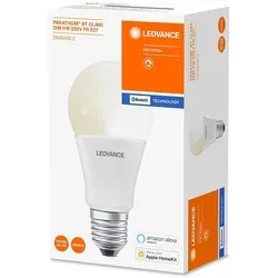 Ledvance LED Smart+ Birne 9W = 60W E27 matt 800lm warmweiß 2700K Dimmbar App Google & Alexa Bluetooth