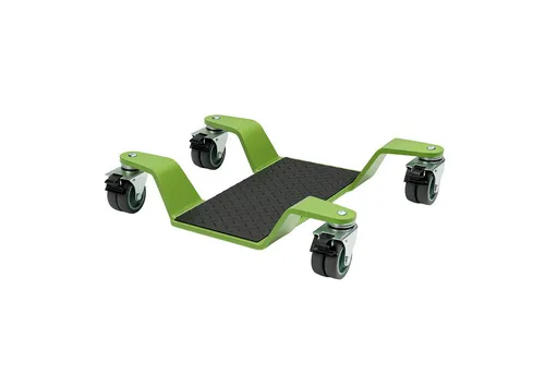 TRUTZHOLM Transportroller Rangierhilfe für Motorrad - 450 kg Tragkraft - Transportroller für Motorräder mit Hauptständer. Hohe Tragkraft von 450 kg und extra-flaches Design für müheloses Rangieren in Garage oder Werkstatt.