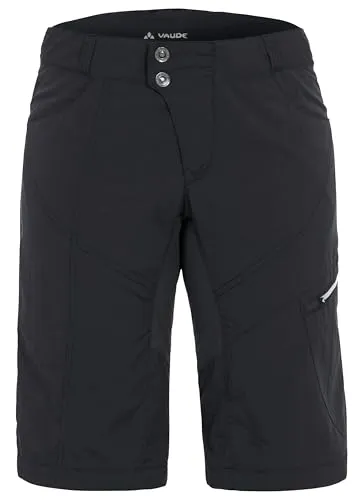 Vaude Tamaro Radshorts Damen Größe: 40 - Bequeme Bike Shorts - Radhosen für Damen mit elastischem, atmungsaktivem Material und hochwertigem Sitzpolster. Ideal für umweltbewusste Radfahrerinnen, die Komfort und Bewegungsfreiheit schätzen.