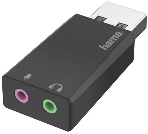 Hama Soundkarte extern Stereo USB-Soundkarte