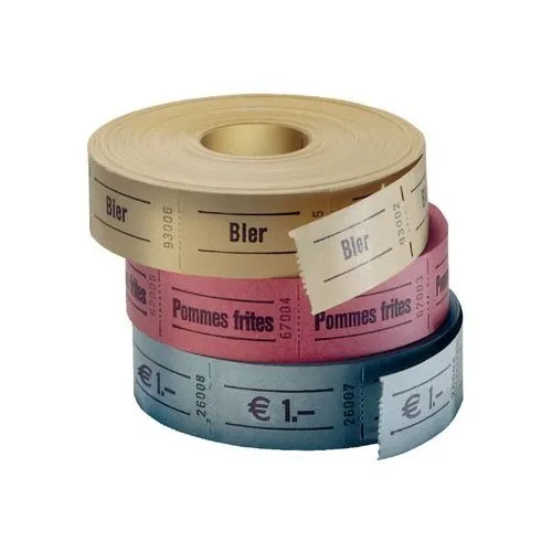 Wolf + Appenzeller 601102 Gutscheinblöcke und -rollen Gutscheinrolle Essen gelb