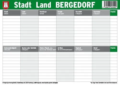 Hamburg: Stadt Land Bergedorf,