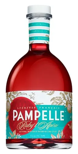 Pampelle Liqueur Ruby L’Apéro 15% Vol. 0,7l - Fruchtiger Likör mit 15% Vol. aus Ruby Red Grapefruits, ideal als Aperitif oder für kreative Cocktails. Perfekt für Sommerabende und besondere Anlässe.