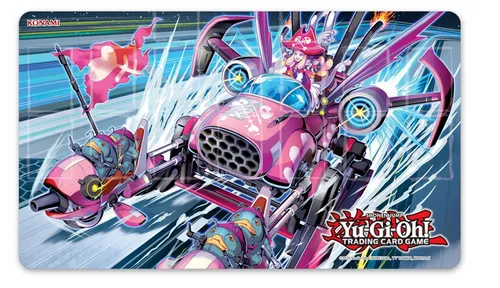 YuGiOh Gold Pride Carrie Quarter Century Spielmatte Playmat Mauspad
