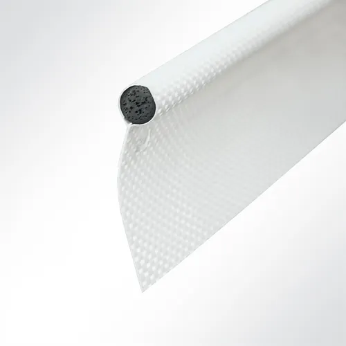 Lysel® Zeltkeder PVC einfahnig Durchmesser 10mm in weiß VE 5m