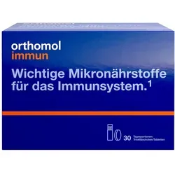 Orthomol Immun Trinkfläschchen 30 St - Multivitaminpräparate für das Immunsystem, rezeptfrei und ideal zur Stärkung der Abwehrkräfte