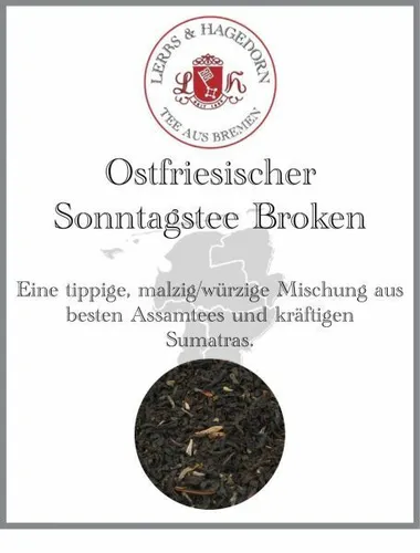 Ostfriesischer Sonntagstee Broken 250g