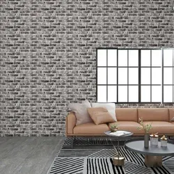 vidaXL 3D-Wandpaneele 10 Stk. Dunkelgrau Backstein-Optik EPS - Gestalten Sie Ihre Wände neu mit diesen 3D-Wandpaneelen in Backstein-Optik. Hergestellt aus robustem EPS, bieten sie eine einfache Montage und sind schmutzabweisend. Ideal für einen rustikalen Look in jedem Raum!