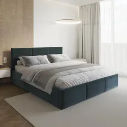 FDM Bett AMBER Paris 090x200 cm – Elegantes Polsterbett mit Stauraum - Das AMBER Polsterbett vereint modernes Design und Funktionalität. Der praktische Bettkasten bietet Platz für Bettwäsche und sorgt für Ordnung im Schlafzimmer. Der edle Paris-Veloursbezug begeistert durch seine weiche Oberfläche.
