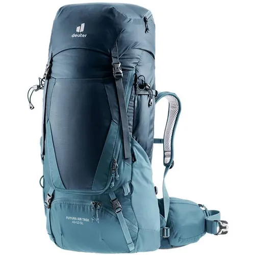 deuter Futura Air Trek 45 + 10 SL Damen Trekking Wanderrucksack - Wanderrucksack mit Aircomfort Netzrücken-System für maximale Belüftung und perfekten Tragekomfort, ideal für lange Trekkingtouren.