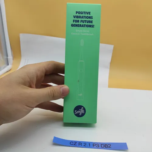 Smyle Sonic elektrische Schallzahnbürste Mintgrün 5 Modi 120 Tage Akku Neu OVP