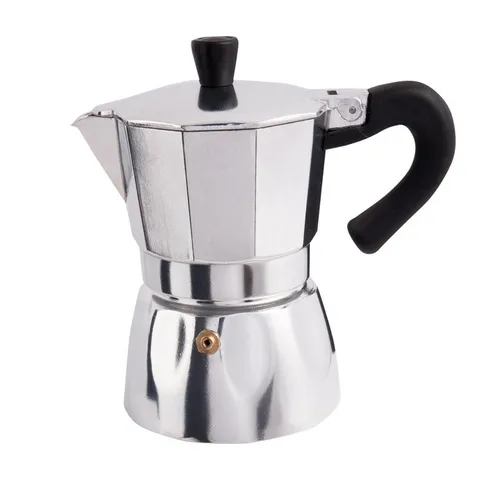 BIGGCOFFEE Espressokocher - Espressokocher für authentischen Espresso-Geschmack, ideal für Zuhause und unterwegs. Kompakt, leicht und mit hitzebeständigem Griff – genießen Sie perfekten Kaffee überall!