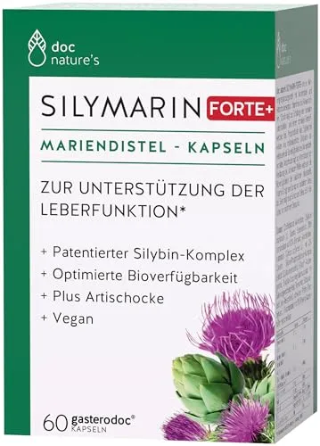 doc nature's Silymarin Forte Kapseln 60 Stück in beige von doc phytolabor