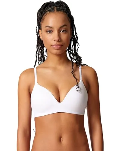 Skiny Triangel-BH Classicotton mit feiner Spitze - Funktionsunterwäsche aus 94% Baumwolle und 6% Elasthan, bietet hohen Tragekomfort und ein elegantes Design mit feiner Spitze am Unterbrustband.