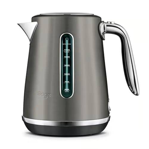 Sage - The Soft Top Luxe Wasserkocher - Wasserkocher mit 1,7 L Fassungsvermögen, schnellem Sieden bei 2400 W, sanft öffnendem Deckel und kabelloser 360° Basis für maximalen Komfort und Sicherheit.