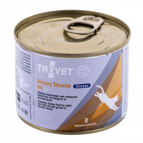 TROVET ASD Urinary Struvite mit Huhn - Katzennassfutter - 200 g TR 8716811031592