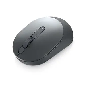 Dell MS5120W - Kabellose optische Maus in titangrau, Bluetooth & USB, 7 Tasten, beidhändig, präzise 1.600 dpi