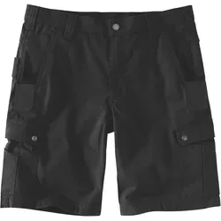 Carhartt Ripstop Cargo-Shorts - Schwarz - W36 - Herren-Shorts mit elastischem Baumwoll-Canvas für optimale Bewegungsfreiheit. Ideal für Job und Freizeit, ausgestattet mit Cordura®-verstärkten Taschen für extra Haltbarkeit.