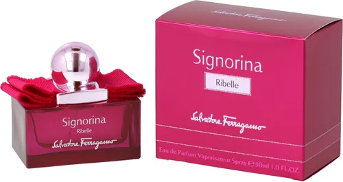 Salvatore Ferragamo Signorina Ribelle Eau de Parfum 30 ml - Damendüfte mit einem einzigartigen, modernen Duft. Genießen Sie die orientalisch-blumige Komposition mit Kopfnoten von Mandarinorange und rosa Pfeffer sowie einer verführerischen Basis aus Vanille und Eiscreme.