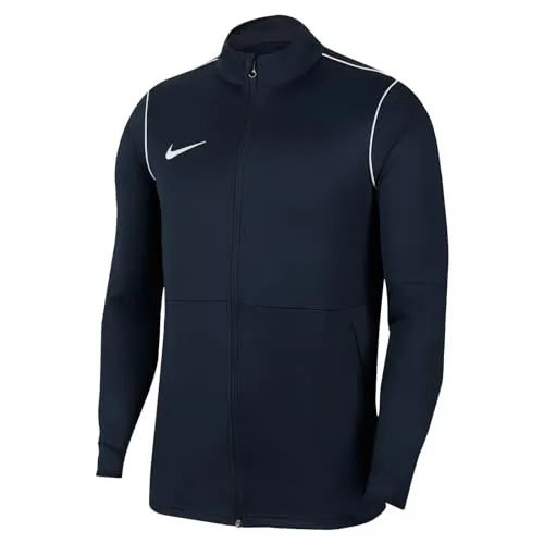 Nike Herren Sport Jacket M NK DRY PARK20 TRK JKT K, obsidian/white/white, L, BV6885