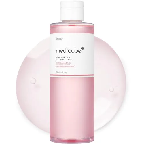 Medicube PDRN Pink Cica Soothing Toner 250 ml von medicube