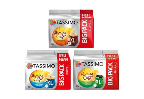 TASSIMO Kapseln T-Discs Morning Café XL Big Packs