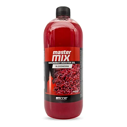 Tandem Baits Karpfen Futter Angelfutter Attraktor Master Mix Groundbait Booster XXL 1000 ml Mückenlarve