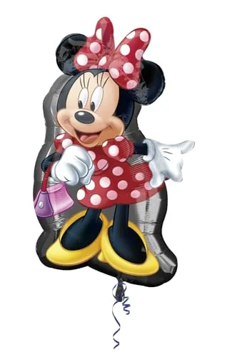 Minnie Full Body - SuperShape in pink von Amscan