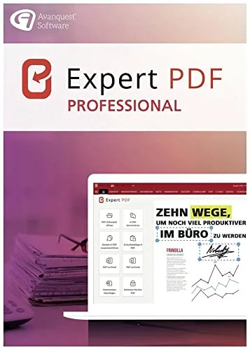 Expert PDF 15 Professional (Code in a Box) - Games: Überarbeitete Benutzeroberfläche für optimale Nutzung, schneller PDF-in-Office-Konverter und praktische Stapelkomprimierung für effizientes Arbeiten.