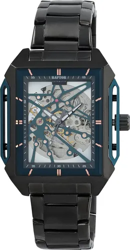 RAPTOR AUTOMATIK Herrenuhr – Eleganz für jeden Anlass - Stilvolle RAPTOR AUTOMATIK Herrenuhr mit präzisem Automatikwerk, ideal für den Alltag und besondere Anlässe. Zeitloses Design trifft auf hochwertige Materialien.