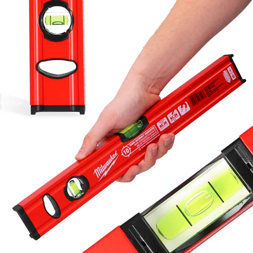 Wasserwaage 40 cm Aluminium Richtwaage ALU Magnetisch Bauwaage Messwaage Libelle