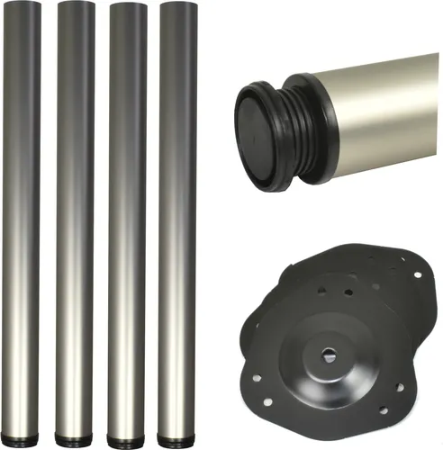 Tischbeine Weiß von Prima-Online