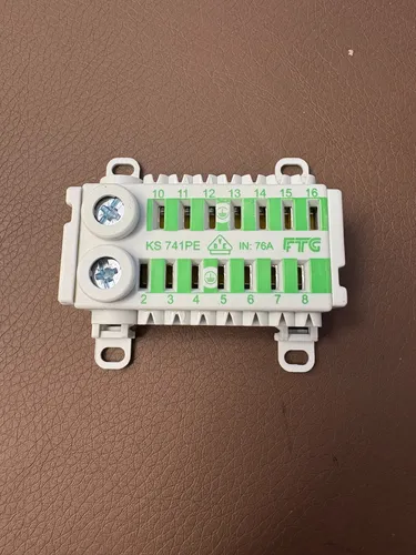 FTG KS741PE ECB Klemmleiste KS741 berührungssicher neu