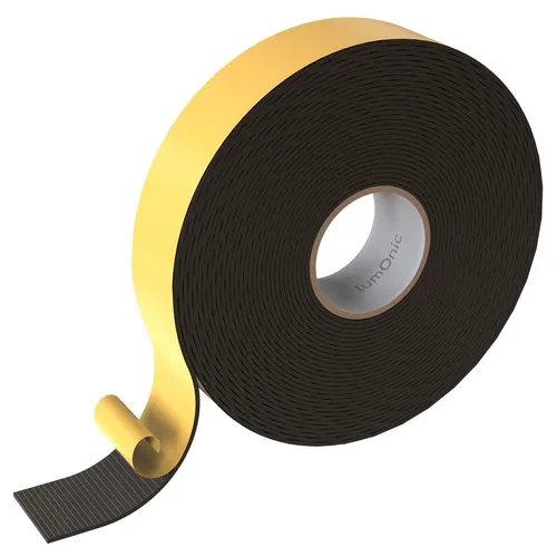 10m EPDM Dichtband 40mm x 2mm Selbstklebend Fenster Türen Dichtungsband Fassade